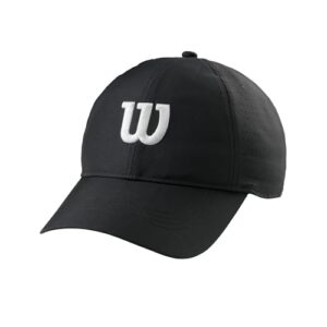 wilson womens ultralight tennis cap, black