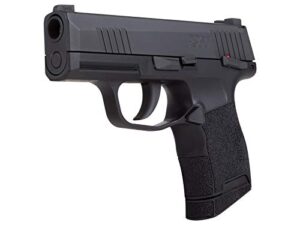 sig sauer p365 4.5mm steel bb cal. co2-powered semi-automatic air pistol - 20rd bb magazine & green high visibility 3-dot fixed sights included