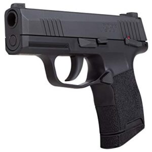 Sig Sauer P365 4.5mm Steel BB Cal. CO2-Powered Semi-Automatic Air Pistol - 20rd BB Magazine & Green High Visibility 3-Dot Fixed Sights Included