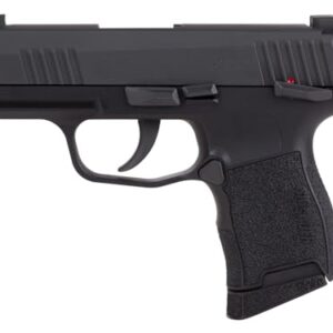 Sig Sauer P365 4.5mm Steel BB Cal. CO2-Powered Semi-Automatic Air Pistol - 20rd BB Magazine & Green High Visibility 3-Dot Fixed Sights Included