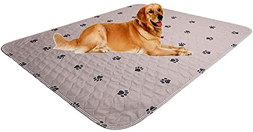 SincoPet Washable Dog Pee Pads with Puppy Grooming Gloves,Puppy Pads,Reusable Pet Training Pads,Large Dog Pee Pad,Waterproof Pet pads for dog Bed Mat,Super Absorbing Whelping Pads