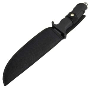 Defender-Xtreme 13" Black Anodized Fixed Blade Hunting Knife Stainless Steel