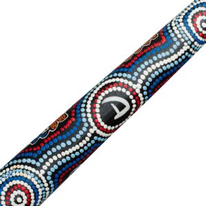 Australian Treasures - Rainstick 80cm painted including nylon bag