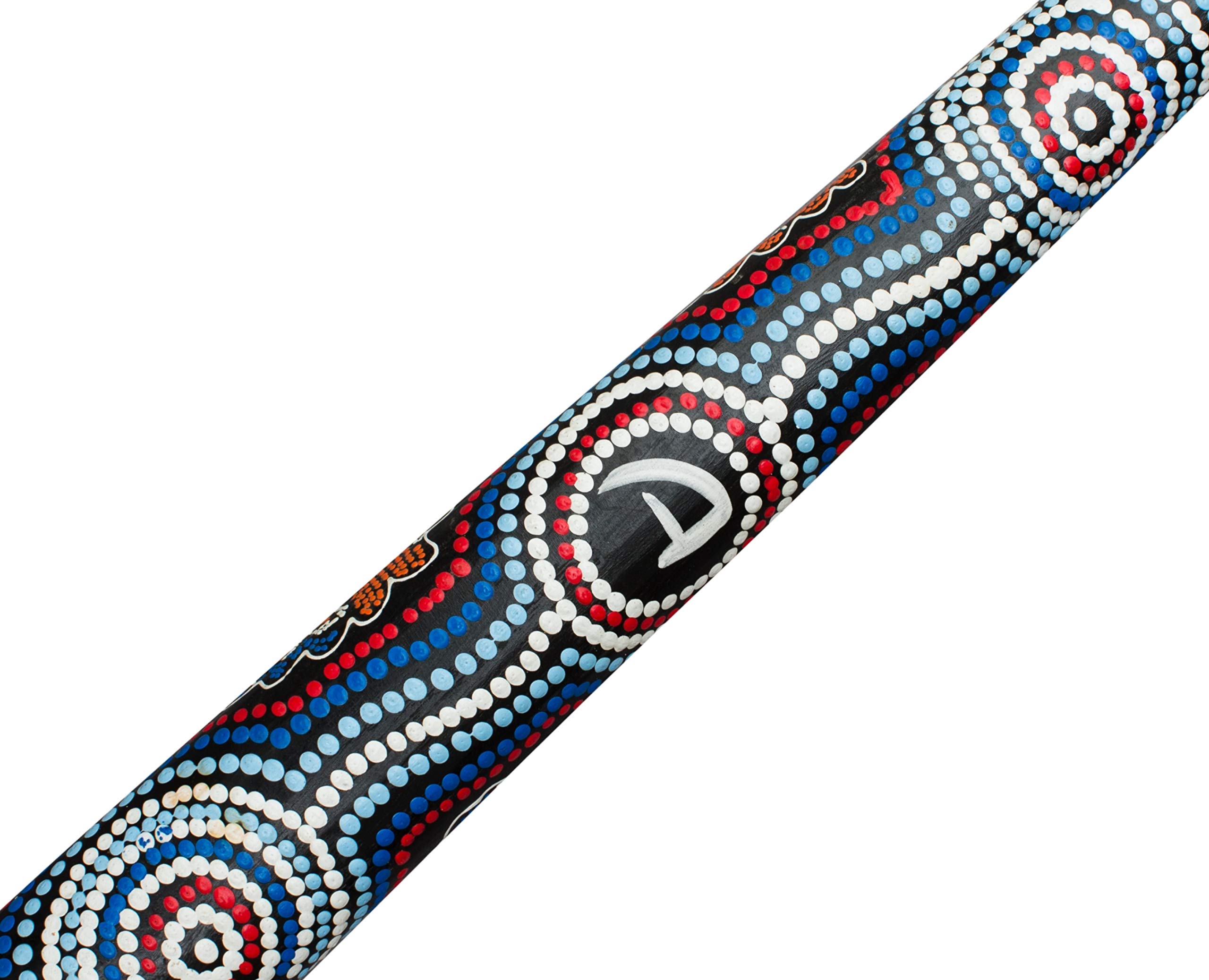 Australian Treasures - Rainstick 80cm painted including nylon bag