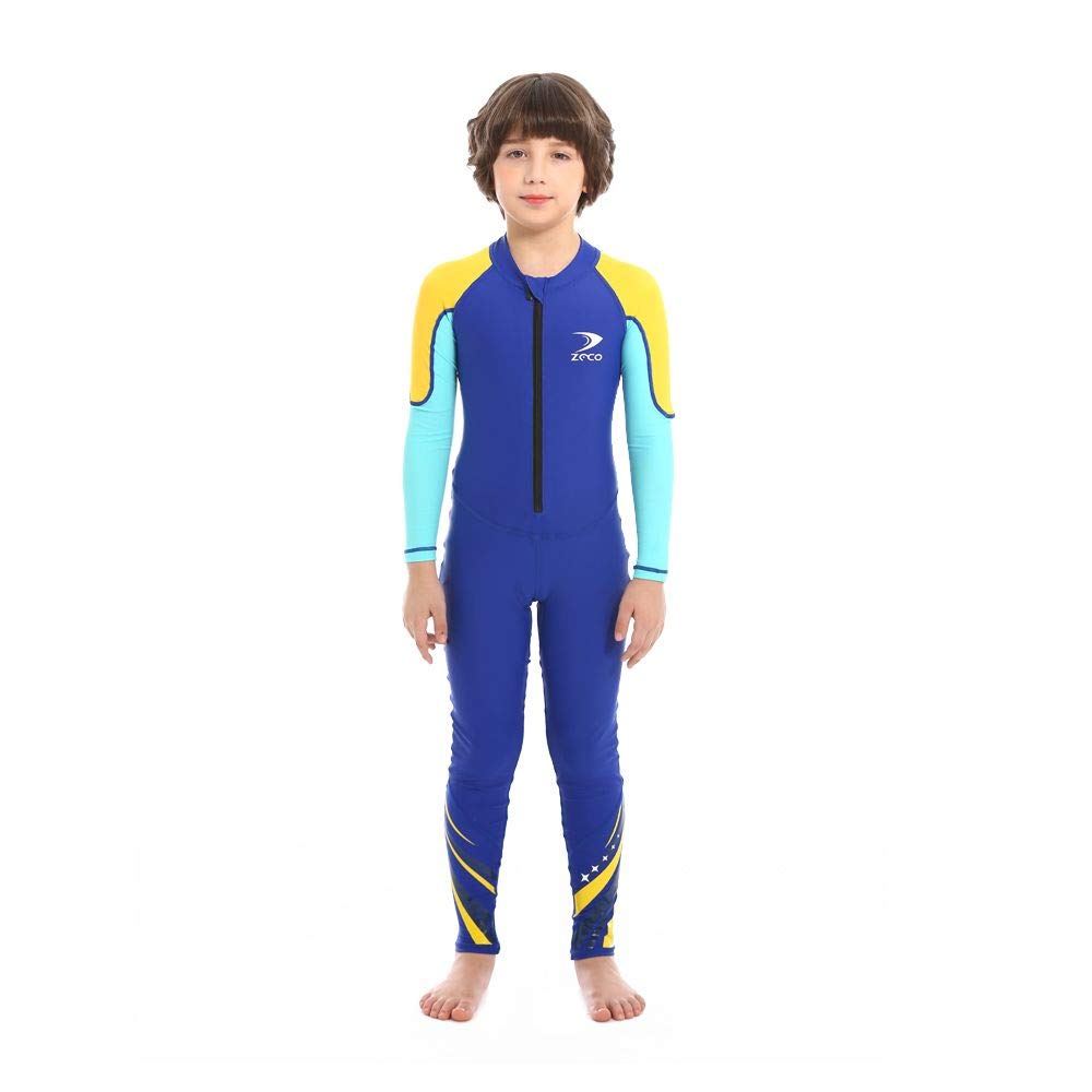 ZCCO Kids Swimsuit, Boys and Girls Full Sunsuit, UPF50+ Rash guard Wetsuit, Swimwear