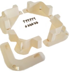 Versa-Chock Removable Cooler Mounting kit (Cream), One Size, VCCREAM4PK