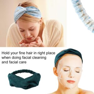 AHONEY Boho Knotted Twisted Floral Headbands - 20 Pack Elastic Headband Hair Accessories for Women