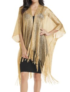 rheane gold kimono shawls and wraps