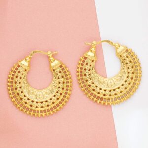 Ross-Simons Italian Embellished Hoop Earrings