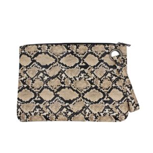 suillty women's oversized snakeskin clutch envelope bag messenger handbag tote wristlet bag