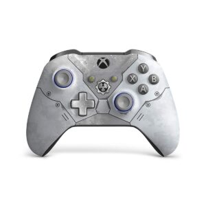 microsoft xbox gears 5 kait diaz wireless controller - for xbox one - limited edition - bluetooth connectivity - ice kait character skin - custom button mapping