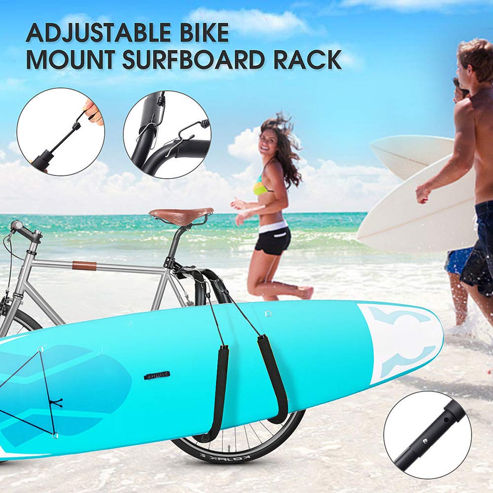 Lixada AU Stock Surfboard Bicycle Carrier Rack Bike Skimboard New Side Kiteboard Holder