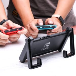 heatfun stand for nintendo switch, holder for nintendo switch and switch car mount - black