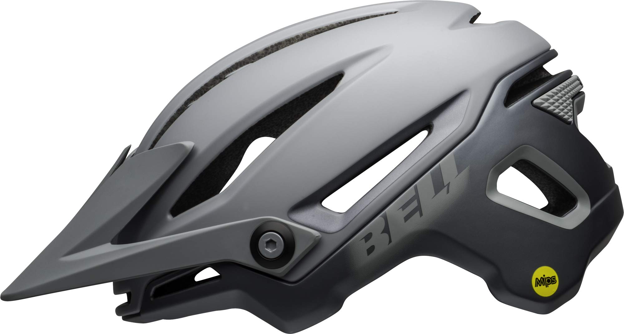 BELL Sixer MIPS Adult Mountain Bike Helmet - Matte/Gloss Grays (2022), Medium (55-59 cm)