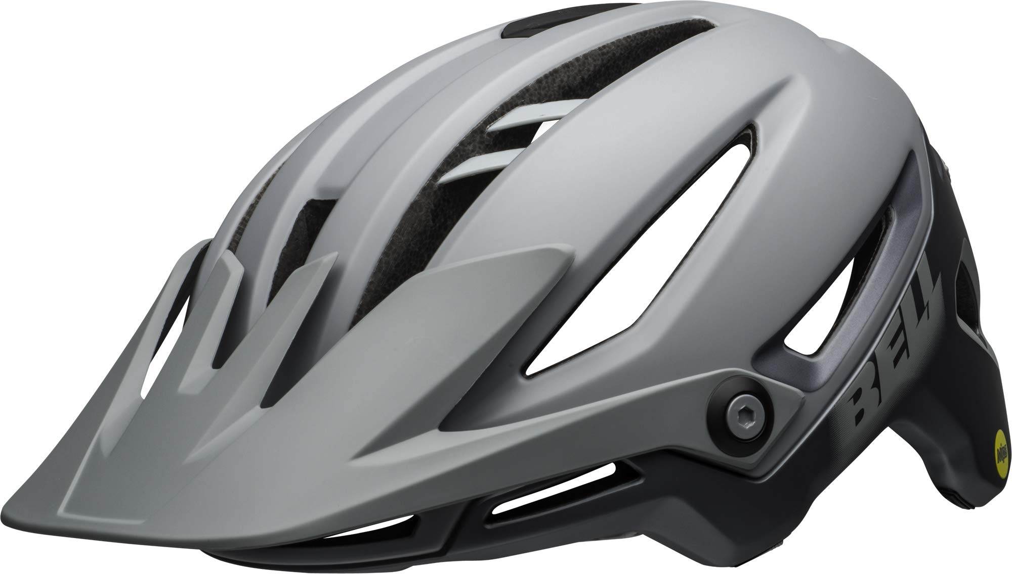 BELL Sixer MIPS Adult Mountain Bike Helmet - Matte/Gloss Grays (2022), Medium (55-59 cm)