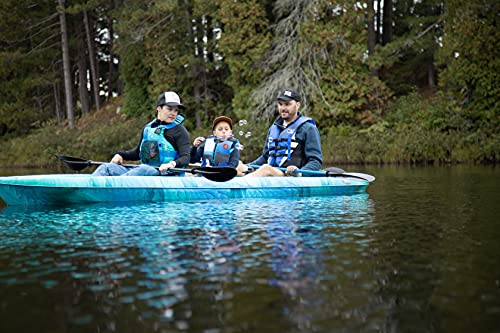 Pelican - River Gorge 130X Tandem Kayak - Sit-on-Top - Recreational 2 Person Kayak - 13 ft