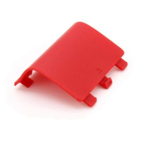 2 x The Back Cover of The Battery Cover Back Door Lid for Xbox One Wireless Controller Replacement (Red)