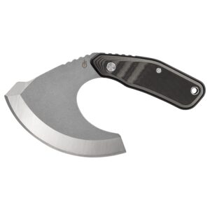 gerber gear downwind ulu - ulu knife with sheath for hunting gear - olive