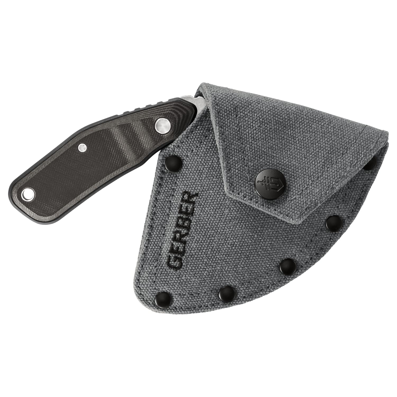 Gerber Gear Downwind Ulu - Ulu Knife with Sheath for Hunting Gear - Olive