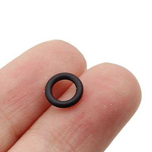 Huntingdoor 200pcs Archery O-rings OD1/4 Inch Specifically for Broadhead Replacement Rubber Bands High Performance Shock Collar Hunting Shooting Target Practice