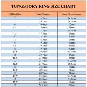 TUNGSTORY 4mm Women's Tungsten Carbide Plain Band Engagement Wedding Ring Rose Gold Plated Size 7