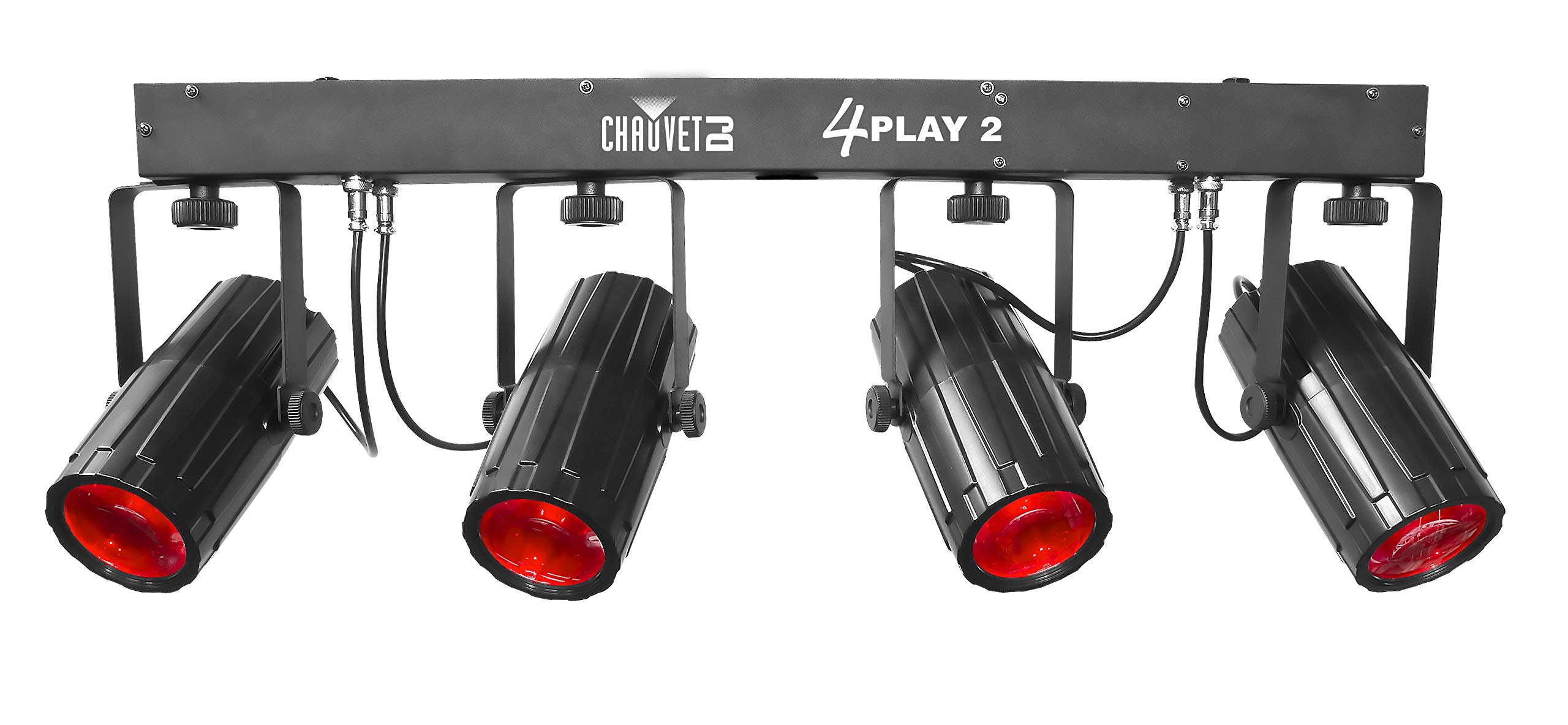 CHAUVET DJ 4 Play2-Portable, RGBW LED Effect Light, Black (4Play 2)