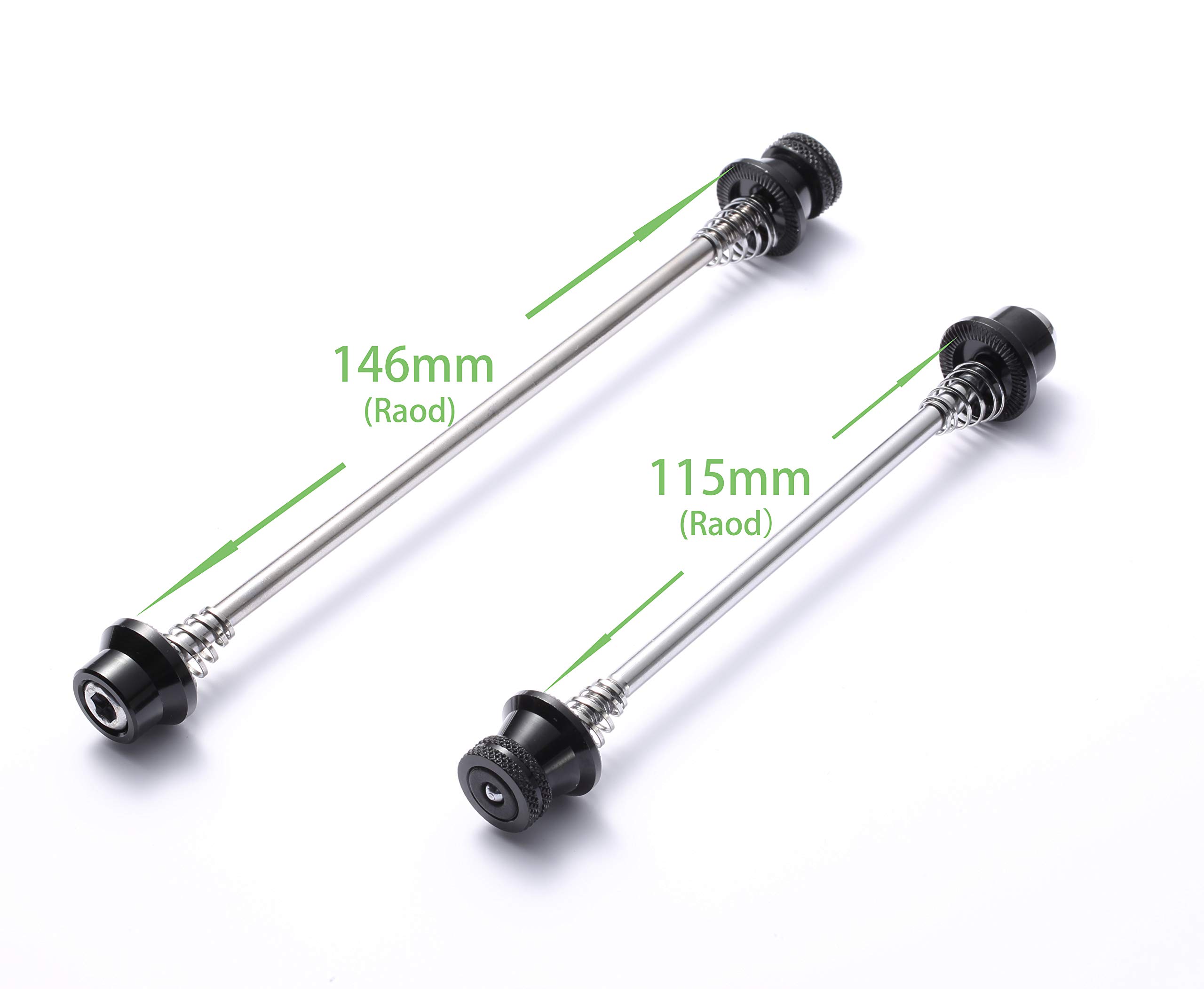 Hex Locking Skewer M5 Hex Head Anti Theft Quick Release Secure Lock Skewers Set Cycling Wheels Locking