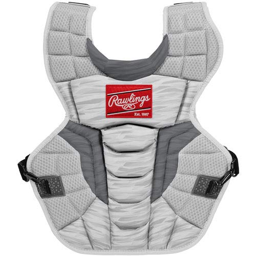 Rawlings | VELO 2.0 Catcher's Set | Baseball | Youth Ages 12 & Under | White/Silver