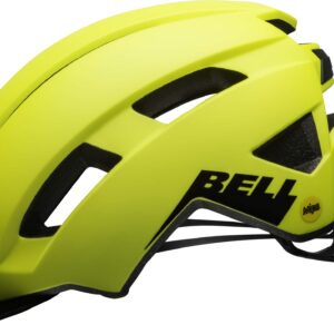 BELL Daily MIPS LED Adult Commuter Bike Helmet - Matte Hi-Viz (Discontinued), Universal Women's (50-57 cm)