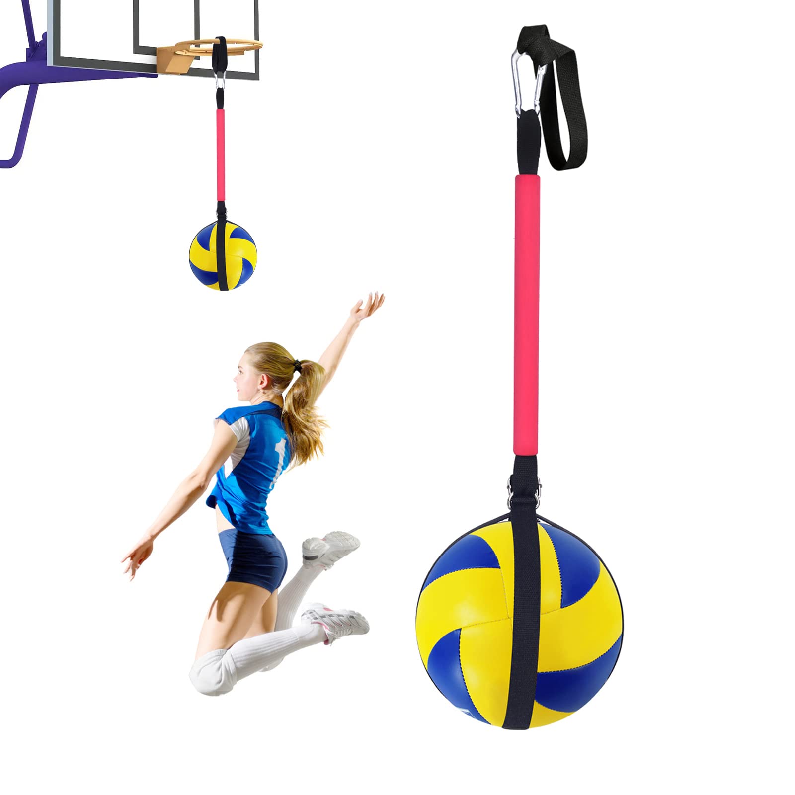 Volleyball Spike Training System: Great Trainer to Improve Your Wicked-Fast Arm Speed and Spiking Power (Black) 1