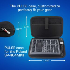 ANALOG CASES Roland SP-404 MKII/SP-404 Case - Custom-Fitted Compact PULSE Hard Case for Travel