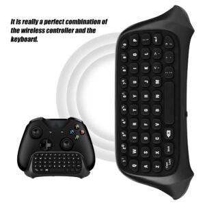 Portable Mini Bluetooth Gaming Keyboard Chatpad for One Controller