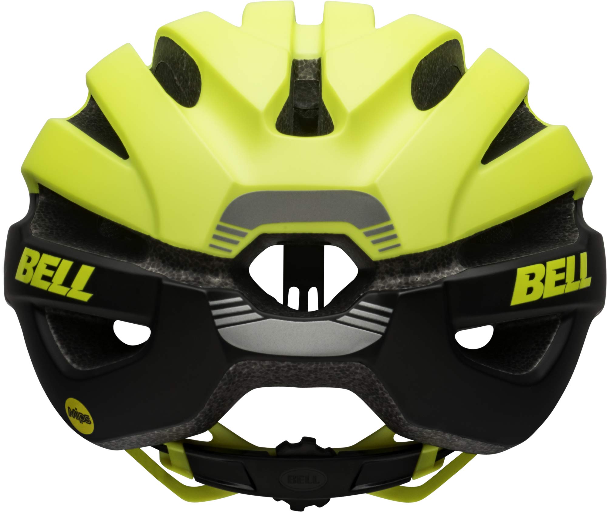 BELL Avenue MIPS Adult Road Bike Helmet - Matte/Gloss Hi-Viz/Black (Discontinued), Universal Adult (53-60 cm)