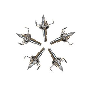 Broadheads 100 Grain Archery Hunting Small Game Sharp Judo Hammer Crossbow Compound Bow Arrow Screw Tips