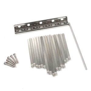 farboat 17 keys kalimba diy metal replacement parts thumb piano with screws