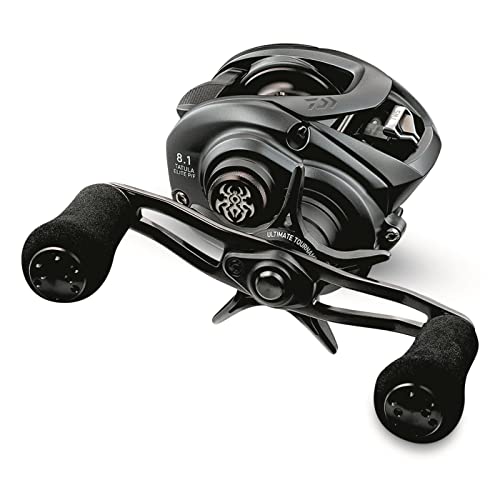 Daiwa TATULA Elite BAITCASTING Reel - Xtra Hyper Speed, Black