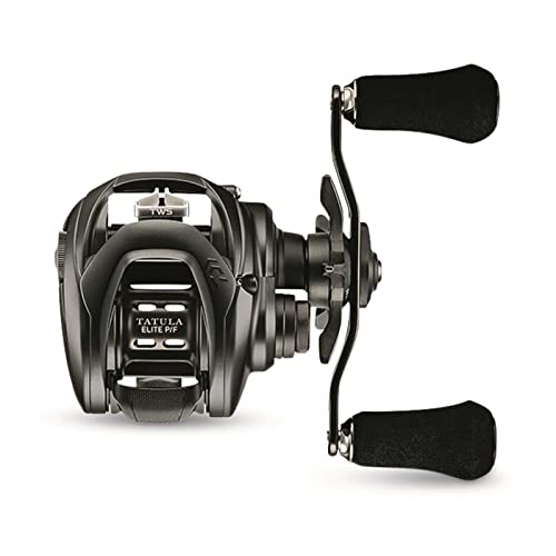 Daiwa TATULA Elite BAITCASTING Reel - Xtra Hyper Speed, Black