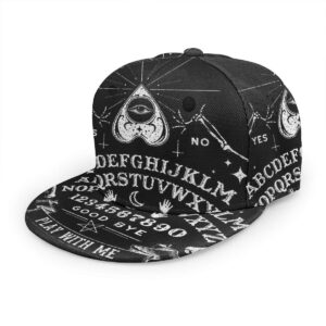 vintage magic ouija board men women adult snapbacks dad hat trucker hats adjustable printed flat bill baseball cap black