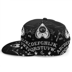 Vintage Magic Ouija Board Men Women Adult Snapbacks Dad Hat Trucker Hats Adjustable Printed Flat Bill Baseball Cap Black