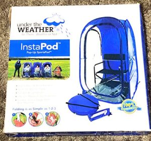 under the weather instapod pop-up tent for 1 person ~ blue