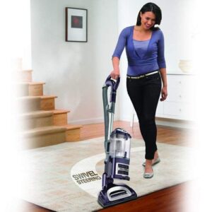 Shark Navigator Deluxe Upright Corded Bagless Vacuum for Carpet and Hard Floor with Lift-Away Hand Vacuum and Anti-Allergy Seal (NV361PR), Purple (Renewed)