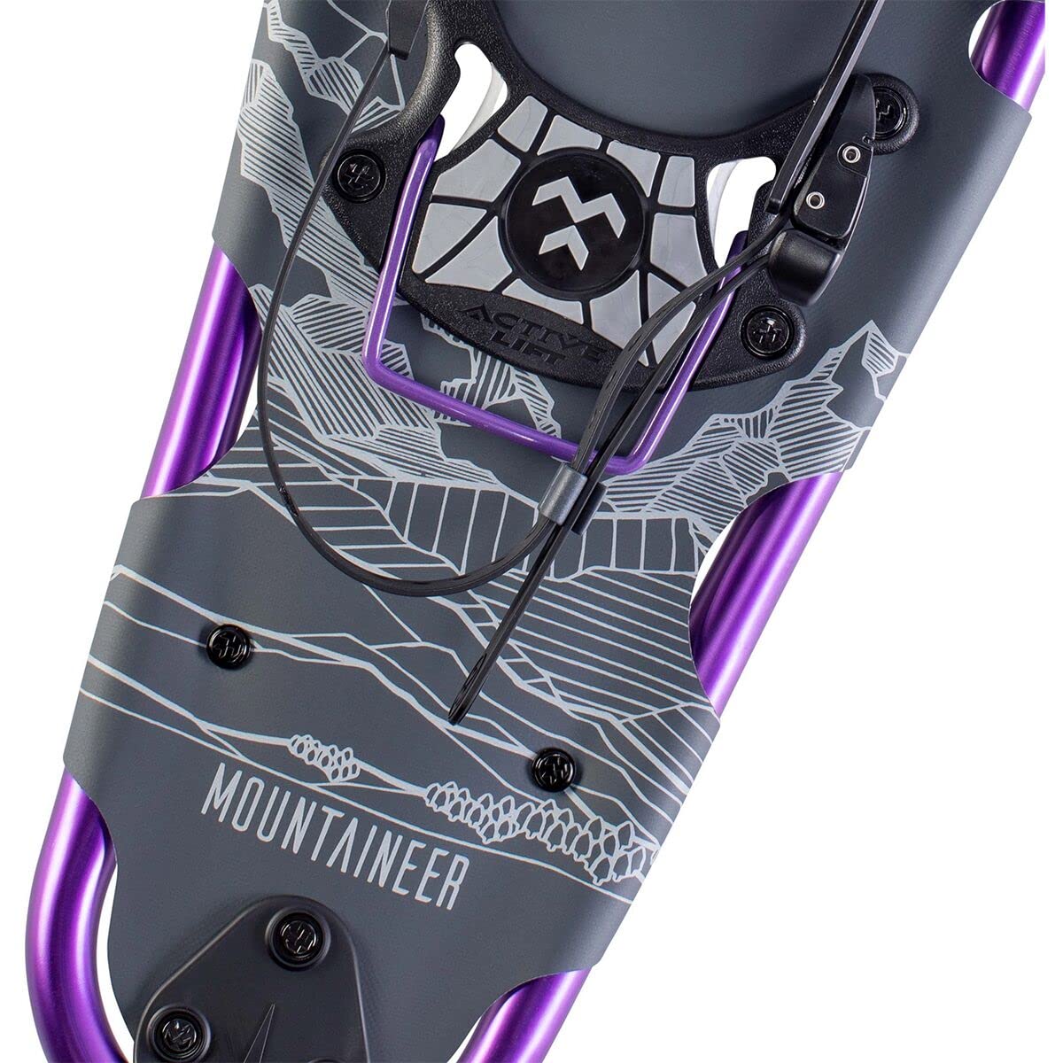 Tubbs Snowshoes Mountaineer W, Purple, 25 (X19010010125W)