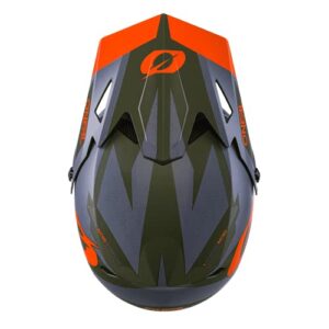 O'Neal Sonus Deft Mountain Bike Helmet Olive/Orange XL