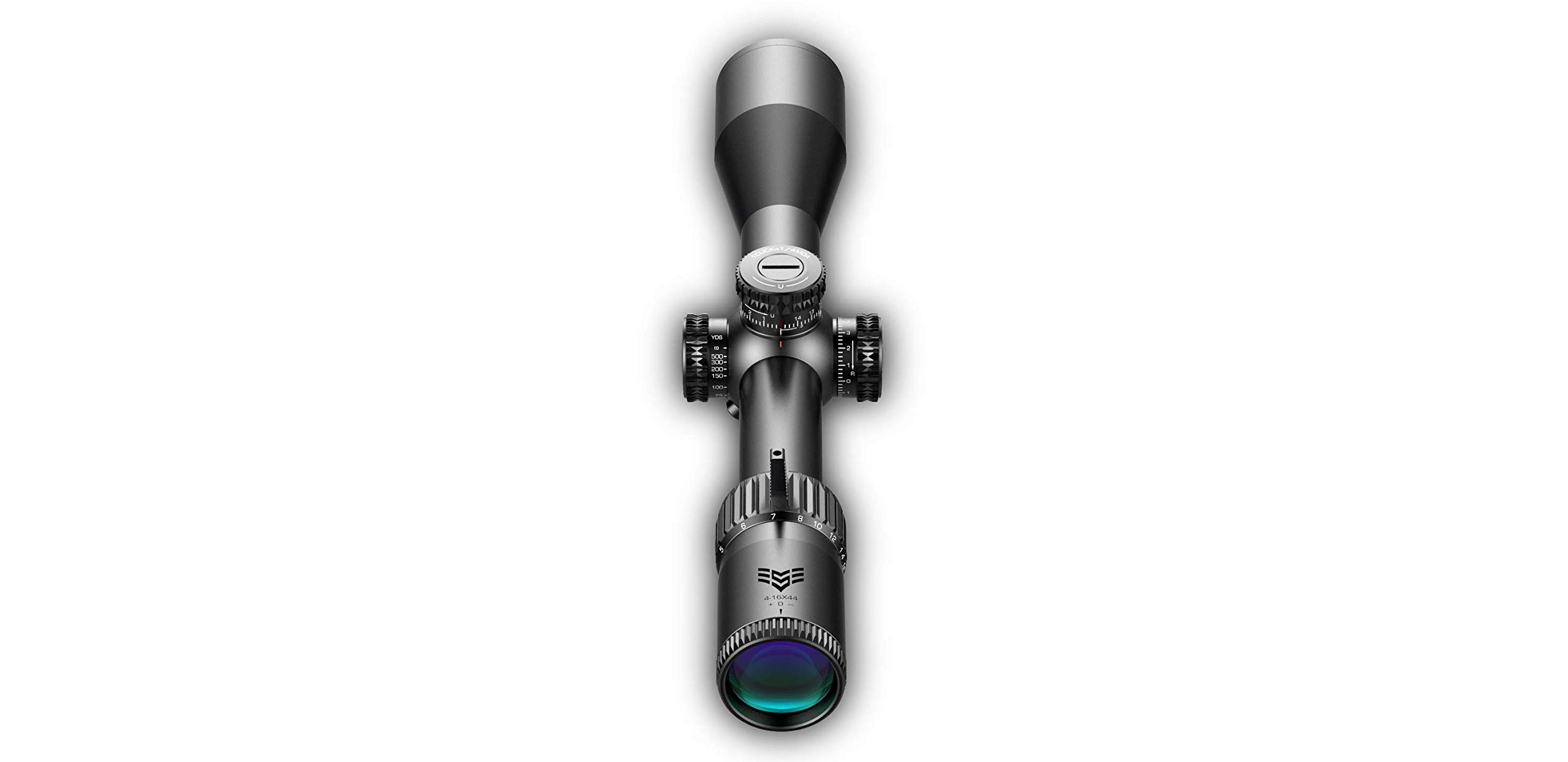 Swampfox Patriot FFP Precision Riflescope, 4-16x44 MOA Non Illuminated 30mm