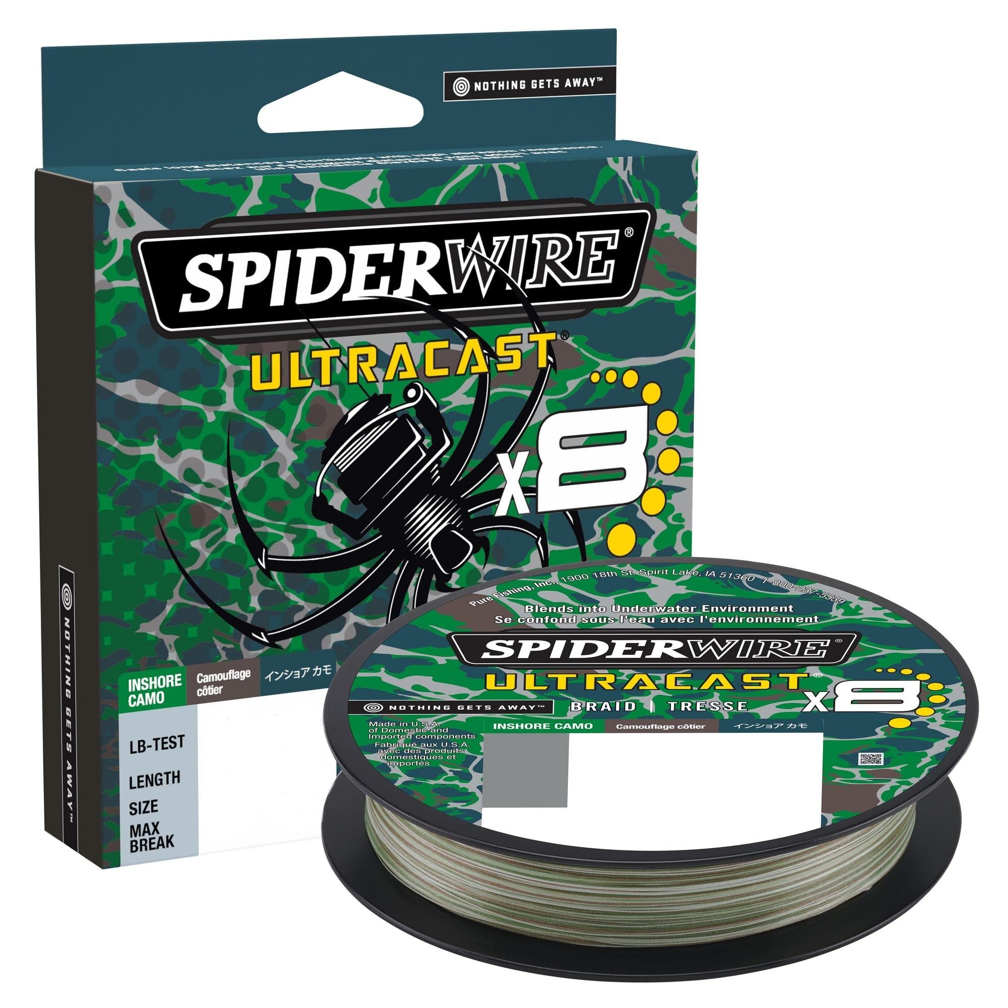 SpiderWire Ultracast Braid | Inshore Camo | 30 lb Test | 328 Yards