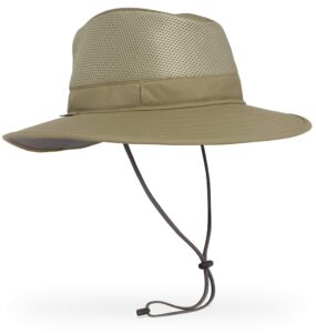 sunday afternoons unisex-adult charter breeze hat, dark khaki, large