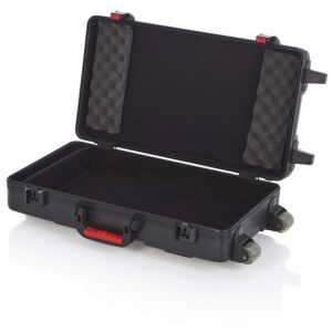 Gator Cases ATA Style Case for the Line 6 Helix Multi-FX Floor Processor with Wheels (GHELIXFLOOR)