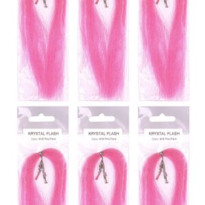 Sanhu Krystal Flash Pink/Pearl 6 Packs