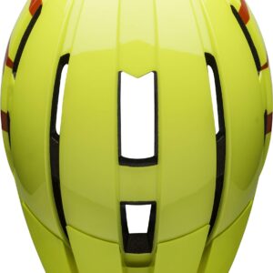 BELL Sidetrack II Youth Bike Helmet - Strike Gloss Hi-Viz/Red (2023), Universal Youth (50-57 cm)