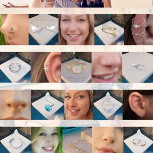 Thin 14k Gold Filled Tiny Nose Ring Hoop - 2 mm White Opal piercing Nose Hoop - 24 gauge very Thin Nose Hoop Tiny Piercings Nose Rings hoop - Opal nose rings